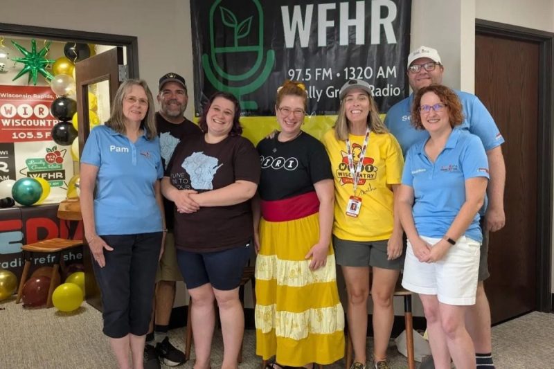 WFHR Radio staff photo