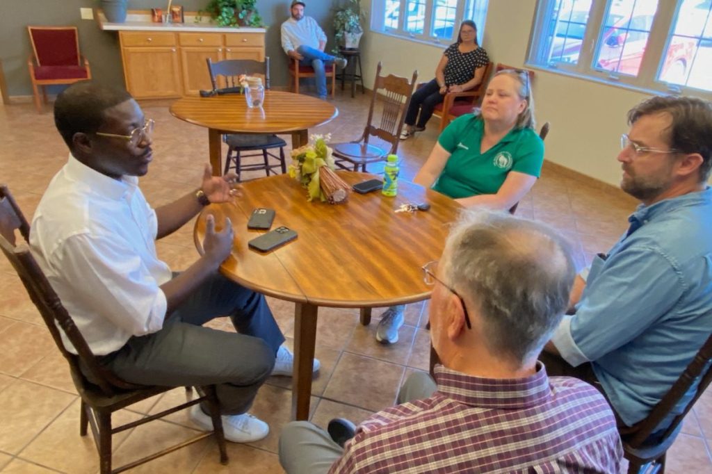 What’s the Milwaukee County Executive doing up north? Preparing to run for governor.