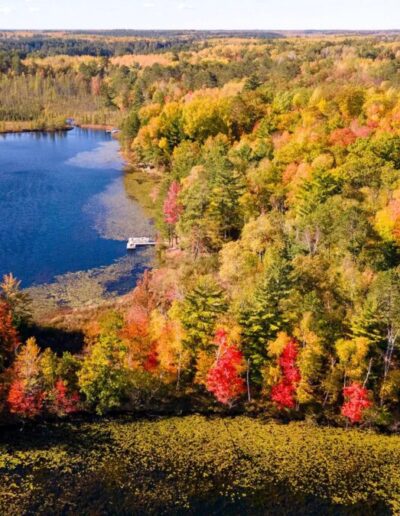 fall colors typically explode during the month of october