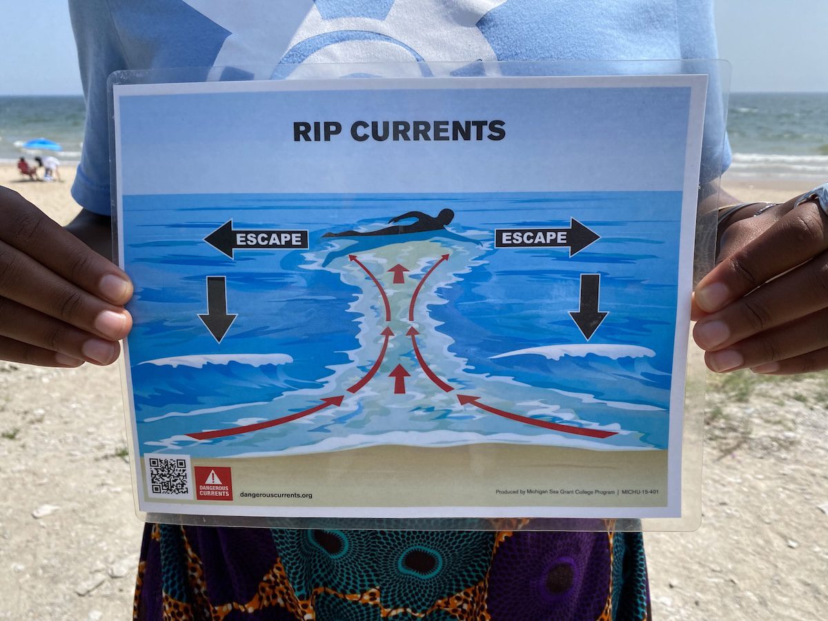 ‘A shared responsibility’: Milwaukee Beach Ambassadors work to make Lake Michigan safer