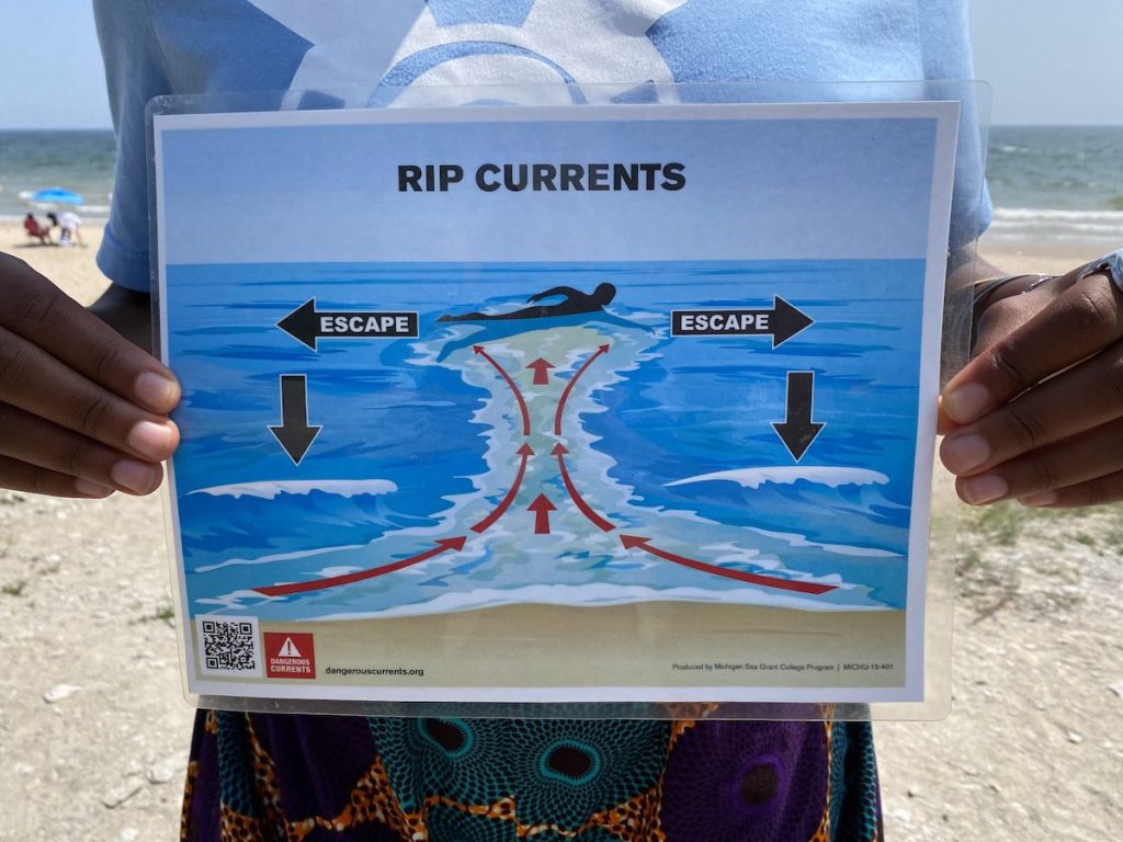 ‘A shared responsibility’: Milwaukee Beach Ambassadors work to make Lake Michigan safer