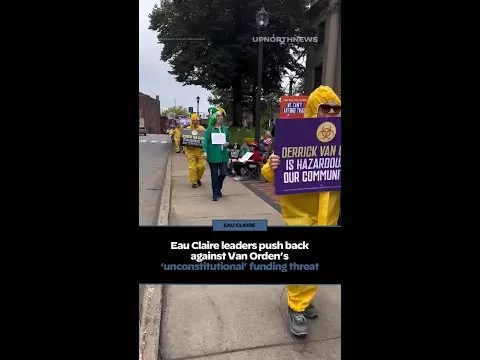 WATCH: Eau Claire leaders push back against Van Orden’s ‘unconstitutional’ funding threat