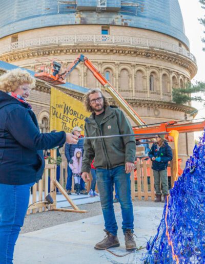 World's Tallest Glass Tree Festival.