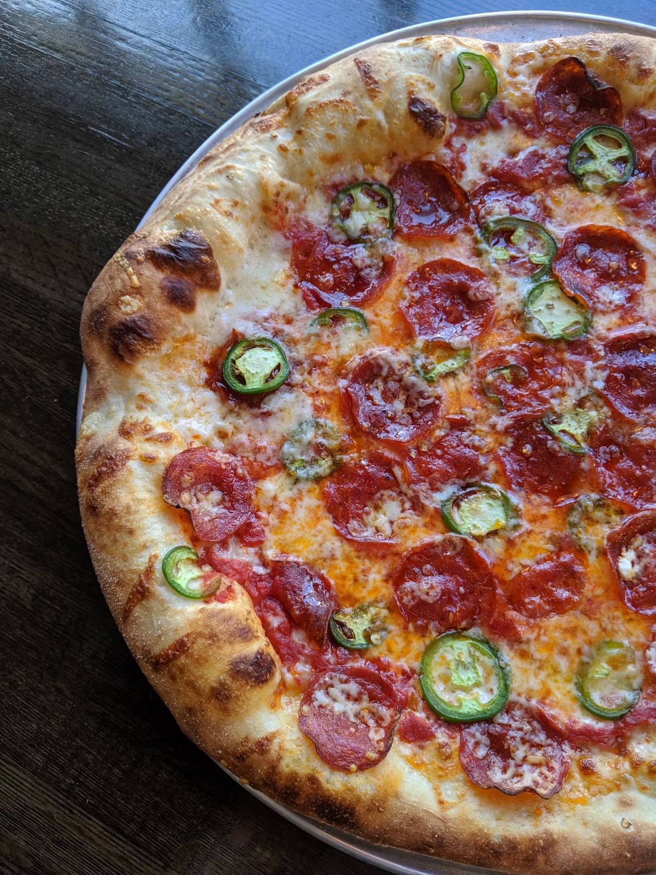 Pizza from Salvator's Pizza