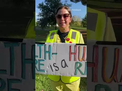 WATCH: What 'love of country" looks like at a rally in Eau Claire