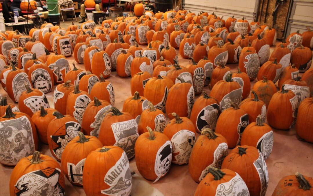 Waupaca man’s pumpkin carving hobby has been delighting residents of all ages for over 25 years
