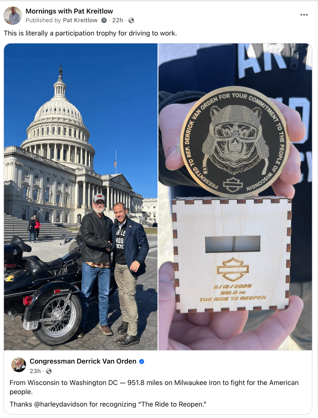 A participation trophy Congress?