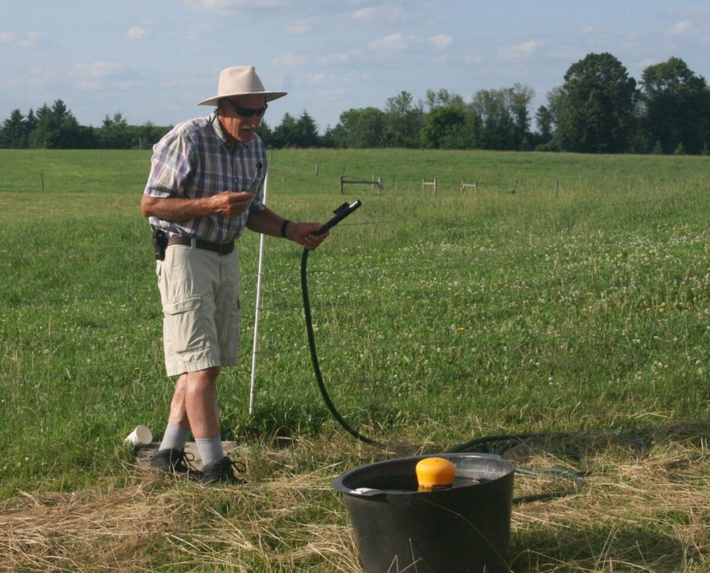 Retired veterinarian uses pasture for seasonally grazing dairy heifers and extra income