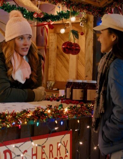 Door County Christmas stand.