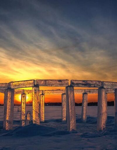 Once the outdoor temperature drops, a new festival season emerges in Wisconsin: one that blends a classic, cozy Norman Rockwell aesthetic with family-friendly activities like cross-country skiing, watching ice sculptures being made, and sampling foods from local restaurants.