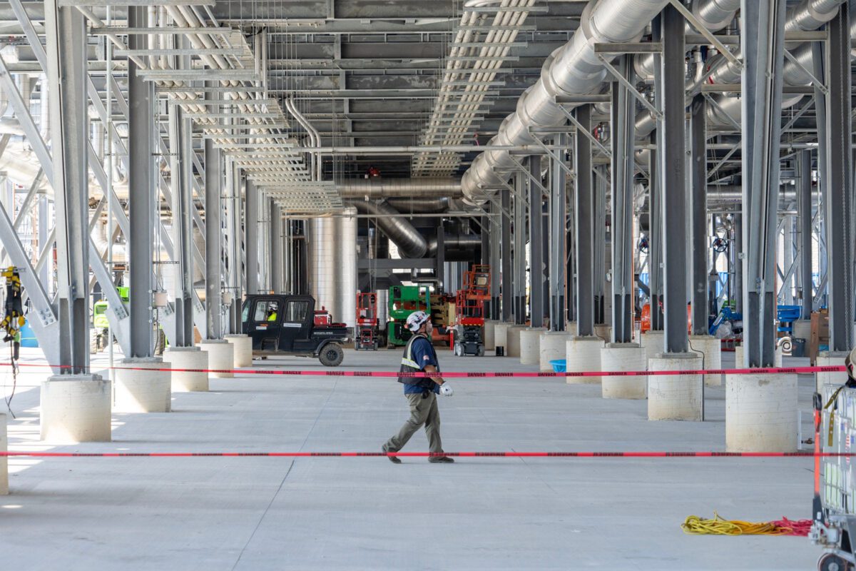 Wisconsin data center.