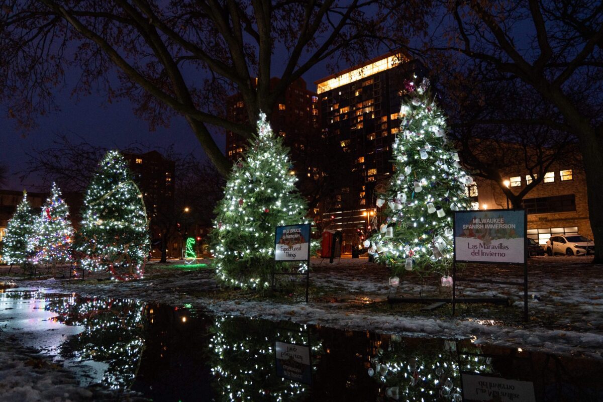 What will the weather be like in Wisconsin on Christmas Eve and Christmas Day?