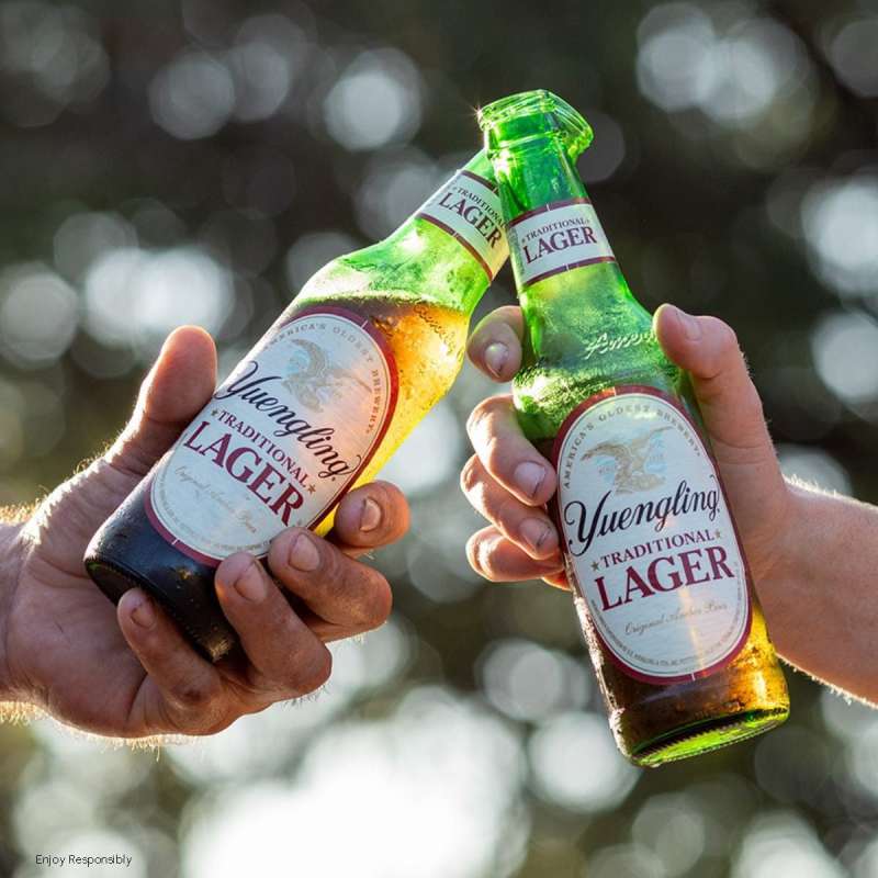 Yuengling beer.