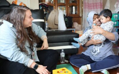 Home visiting programs help parents learn child development skills