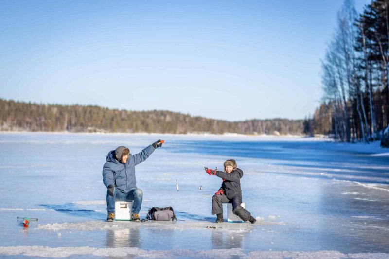 Ice fishing in Wisconsin is a time-honored tradition—something that anglers from all over enjoy, thanks to the abundance of lakes around the state (about 15,000).