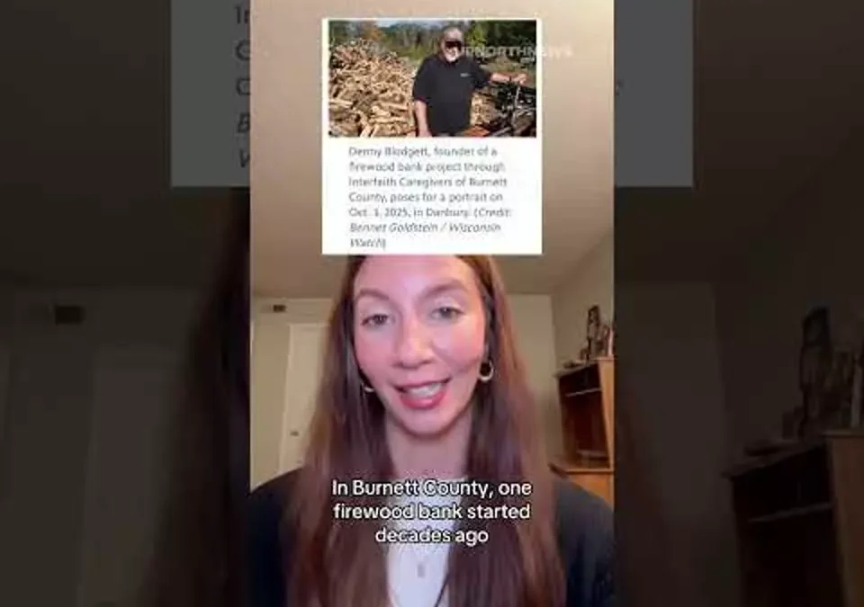 Video: How rural Wisconsinites are keeping their neighbors warm