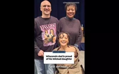 Video: Wisconsin dad is proud of his Wicked daughter
