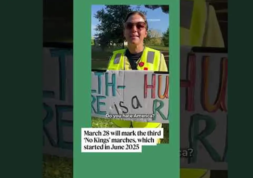 Watch: A new round of “No Kings” marches will take place on March 28 across Wisconsin