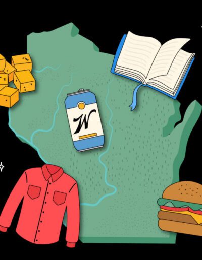 Locals love Wisconsin bookstores.