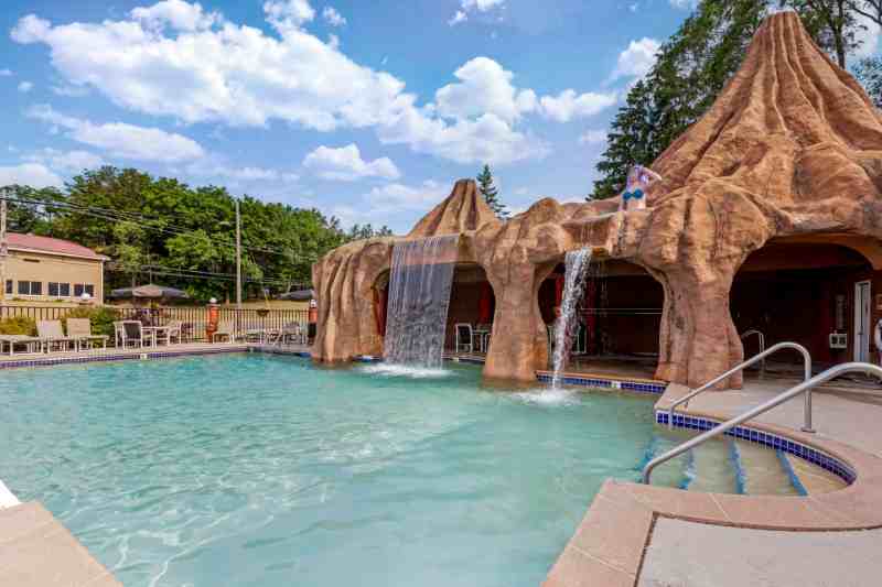 Wisconsin Dells is known as the Waterpark Capital of the World.