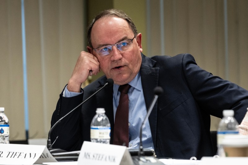 Photo of Republican Rep. Tom Tiffany sitting at a desk