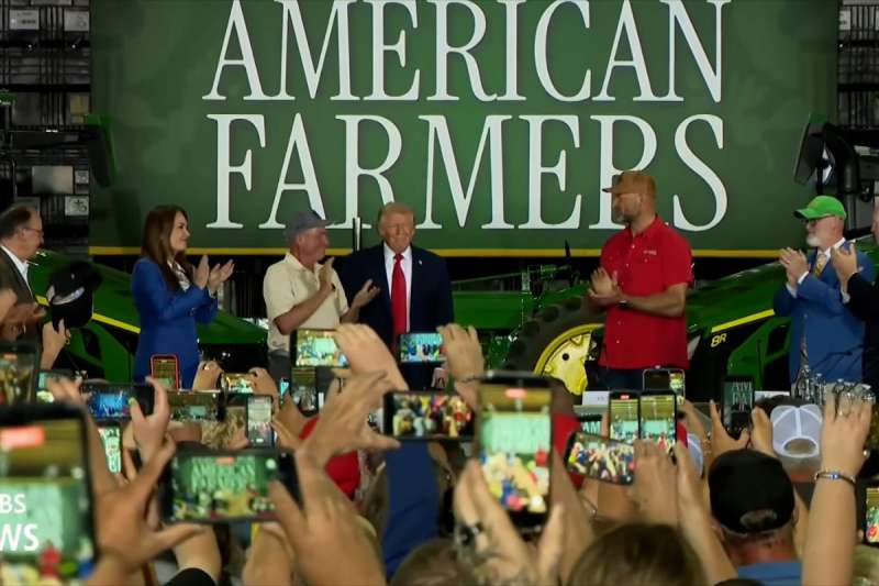 Trump farmers Chippewa Falls