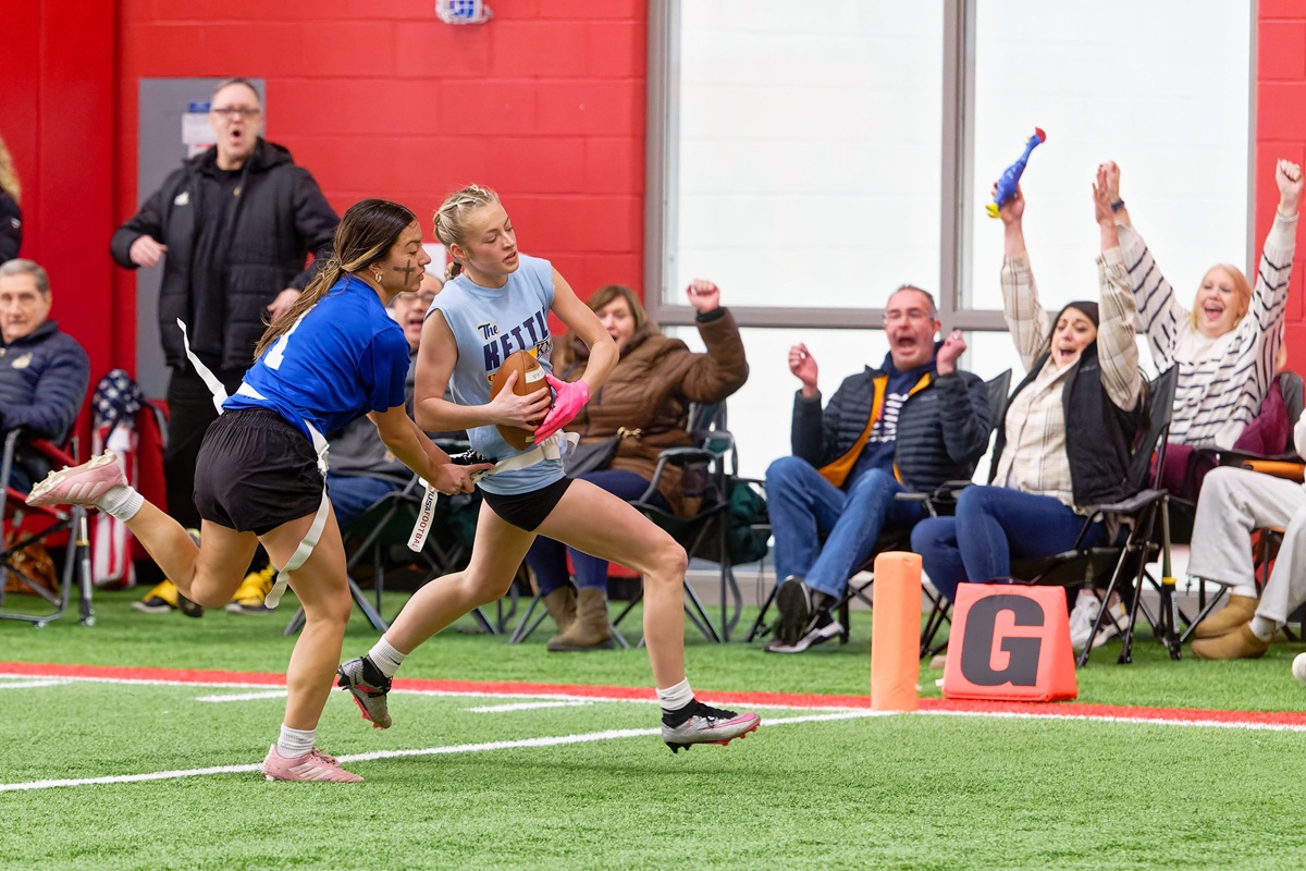 Kettle Moraine's Brynn Lauters scores a touchdown