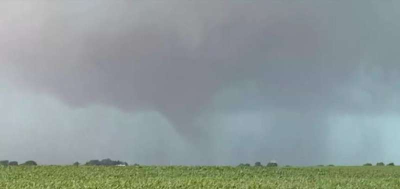 Wisconsin tornado weather.
