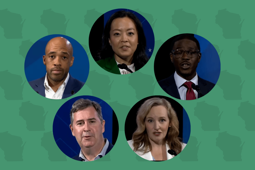 No direct attacks on Hong in the only TV debate among WI Democrats running for governor