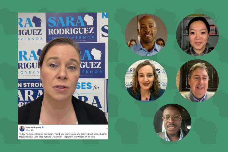 Sara Rodriguez exits the race for Wisconsin governor