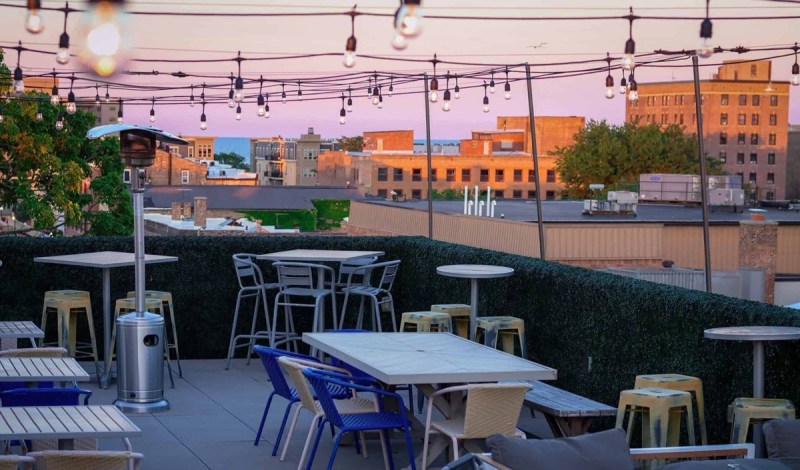 Gorgeous sunsets are just the beginning of incredible experiences at The Crows Nest, included in our list of what to do in Kenosha