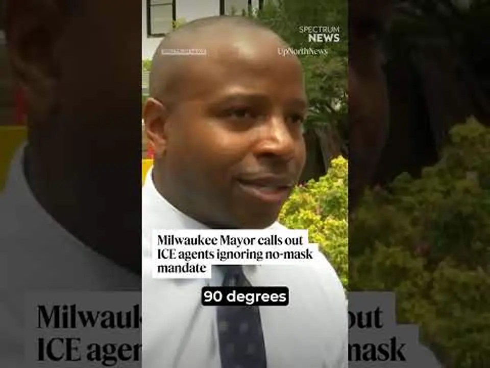 Milwaukee Mayor calls out ICE agents ignoring no-mask mandate