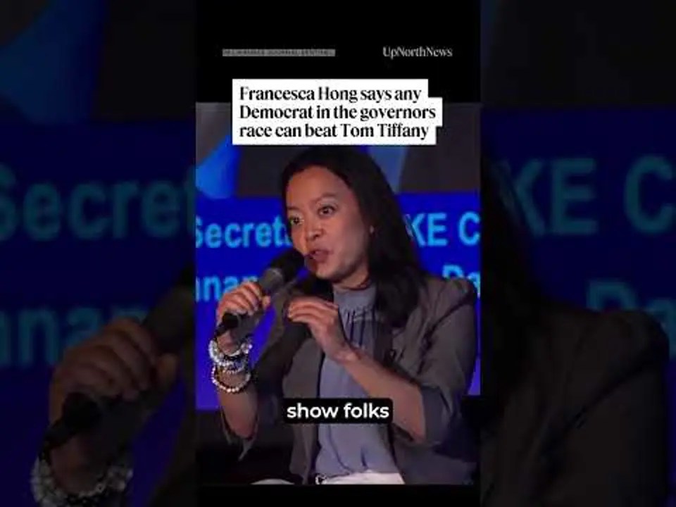 Francesca Hong says any Democrat in the governors race can beat Tom Tiffany