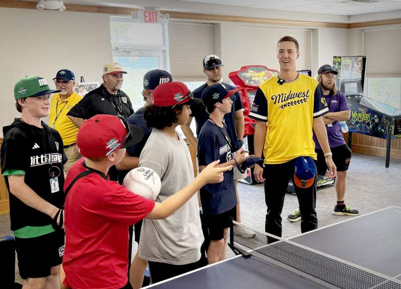 Milwaukee Brewers pitcher Jacob Misiorowski Little League World Series