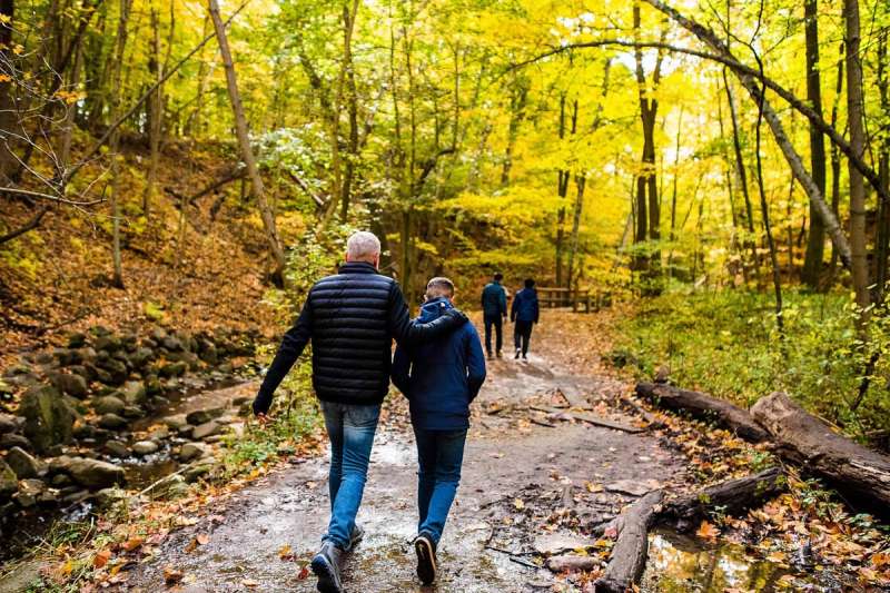 leaf-peeping in Wisconsin