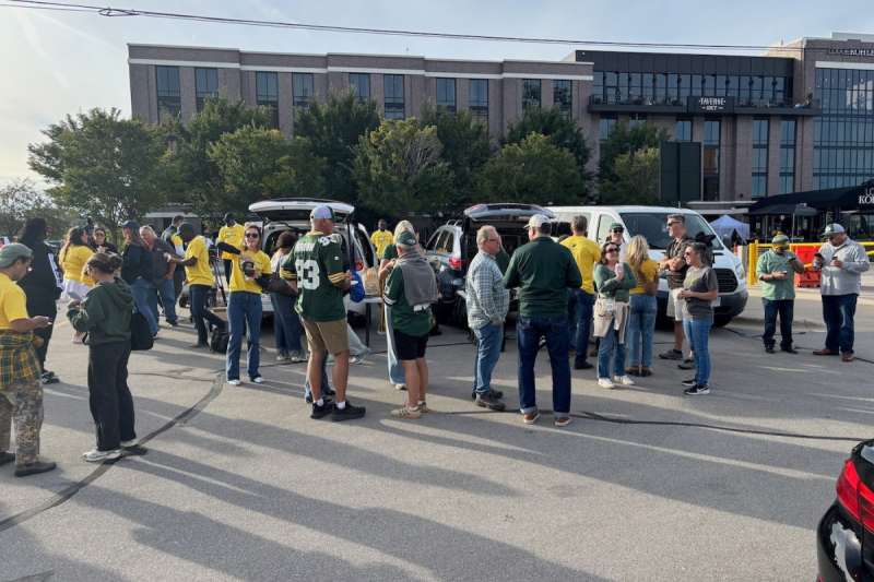 politics Lambeau Field Packers democracy tailgate
